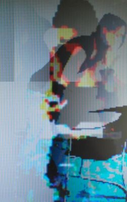 communication IV, 2014, Videostill, Posterdruck auf Fotopapier, 70 x 43 cm