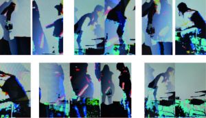 hotel room V, 2013/14, Serie aus 12 Videostills, Posterdrucke auf Fotopapier, je 90 x 50 cm, Edition: 3